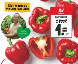 Jumbo Rode paprika aanbieding