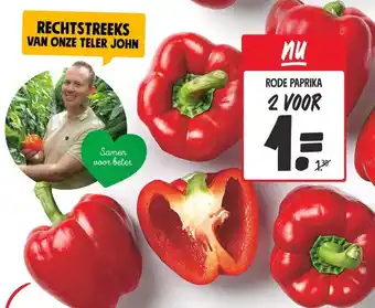 Jumbo Rode paprika aanbieding