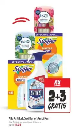 Jumbo Alle Antikal, Swiffer of Ambi Pur aanbieding
