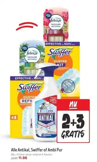 Jumbo Alle Antikal, Swiffer of Ambi Pur aanbieding