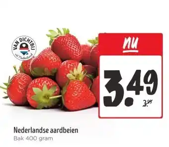 Jumbo Nederlandse aardbeien aanbieding