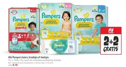 Jumbo Alle Pampers luiers, broekjes of doekjes aanbieding