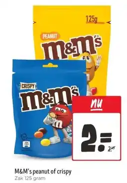 Jumbo M&M's peanut of crispy aanbieding