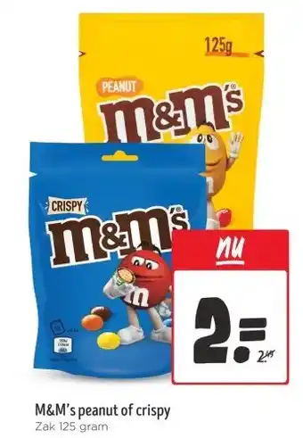 Jumbo M&M's peanut of crispy aanbieding