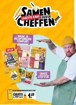 Jumbo RECEPTENVERZAMELBOEK NICK TOET aanbieding