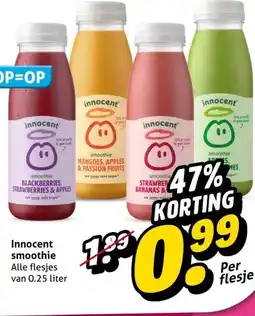 Hoogvliet Innocent smoothie aanbieding