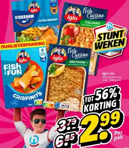 Hoogvliet Iglo vis aanbieding