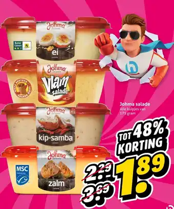 Hoogvliet Johma salade aanbieding