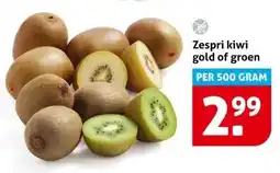 Hoogvliet Zespri kiwi gold of groen aanbieding
