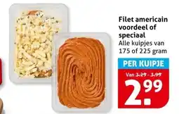 Hoogvliet Filet americain voordeel of speciaal aanbieding
