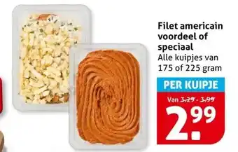 Hoogvliet Filet americain voordeel of speciaal aanbieding