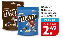 Hoogvliet M&M's of Maltesers aanbieding