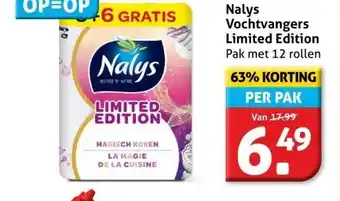 Hoogvliet Nalys Vochtvangers Limited Edition aanbieding