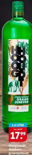Hoogvliet Hooghoudt dubbele graanjenever aanbieding