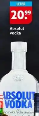 Hoogvliet Absolut vodka aanbieding