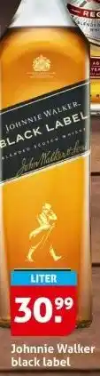 Hoogvliet Johnnie Walker black label aanbieding