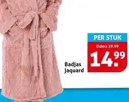 Hoogvliet Badjas jaquard aanbieding