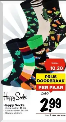 Vomar Voordeelmarkt Happy Socks aanbieding