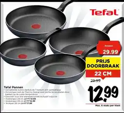 Vomar Voordeelmarkt Tefal Pannen aanbieding