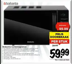 Vomar Voordeelmarkt Brabantia Combimagnetron aanbieding