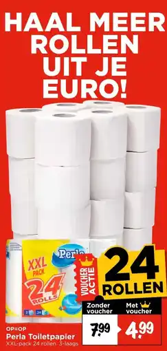 Vomar Voordeelmarkt Perla Toiletpapier aanbieding
