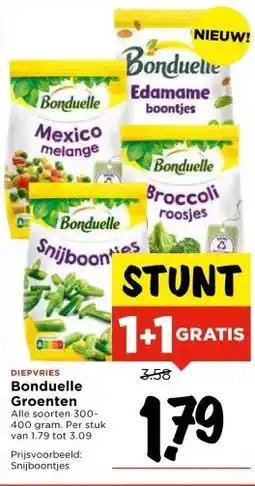Vomar Voordeelmarkt Bonduelle Groenten aanbieding