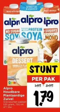 Vomar Voordeelmarkt Alpro Houdbare Plantaardige Zuivel aanbieding