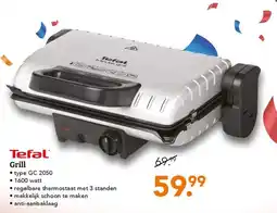 Blokker Tefal Grill aanbieding