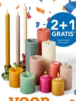 Blokker Alle Blokker kaarsen aanbieding