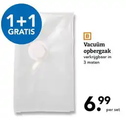 Blokker Vacuüm opbergzak aanbieding