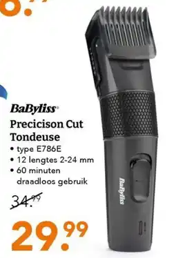 Blokker BaByliss Precicison Cut Tondeuse aanbieding