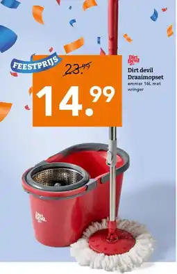 Blokker Dirt devil Draaimopset aanbieding