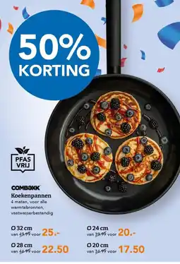 Blokker COMBƏKK Koekenpannen aanbieding
