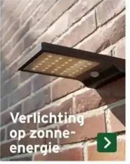 GAMMA Verlichting op zonne energie aanbieding