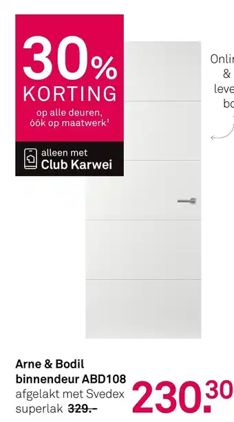 Karwei Arne & Bodil binnendeur ABD108 aanbieding