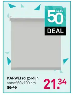 Karwei KARWEI rolgordijn aanbieding