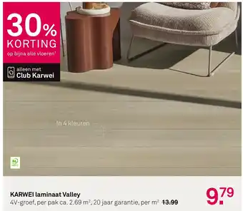 Karwei KARWEI laminaat Valley aanbieding