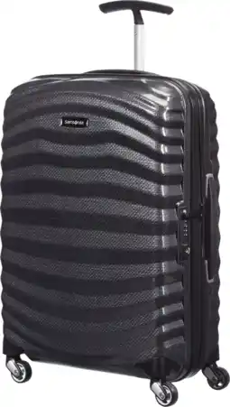 Coolblue Samsonite Lite-Shock Spinner 55cm Black aanbieding