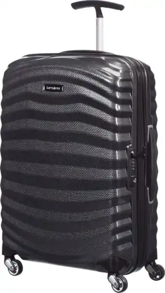 Coolblue Samsonite Lite-Shock Spinner 55cm Black aanbieding