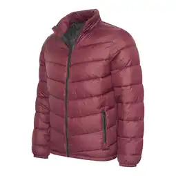 ANWB Cappuccino Italia Heren Puffer Jacket Rood aanbieding