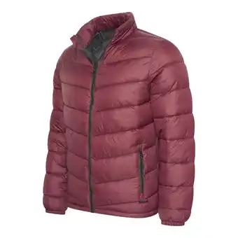 ANWB Cappuccino Italia Heren Puffer Jacket Rood aanbieding