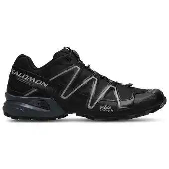 Foot Locker Salomon Speedcross Sneakers Heren - Zwart - Maat 43 1/3 - Mesh/Synthetisch aanbieding