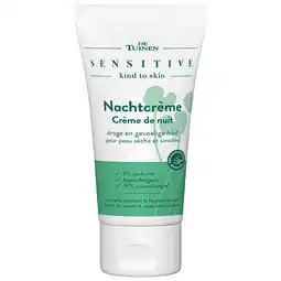 Holland & Barrett De Tuinen Sensitive Nachtcrème - 50ml aanbieding