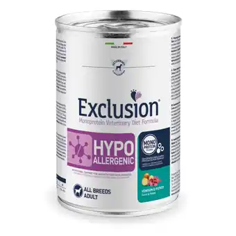 Zooplus 6x400g Hert & Aardappel Exclusion Diet Hondenvoer aanbieding
