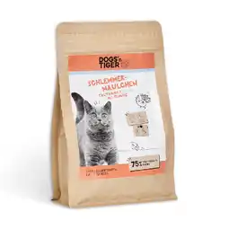 Zooplus 6x1,5 kg Dogs'n Tiger Cat Adult Fijnproevers Vis & Kalkoen Kattenvoer droog aanbieding