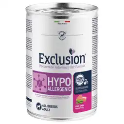 Zooplus 6x400g Varken & Erwten Exclusion Diet Hondenvoer aanbieding