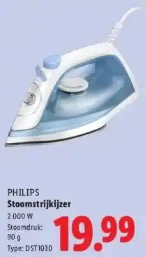 Lidl PHILIPS Stoomstrijkijzer aanbieding