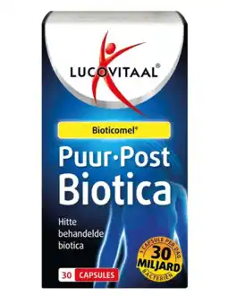 De Online Drogist Lucovitaal Puur-Post Biotica Capsules aanbieding