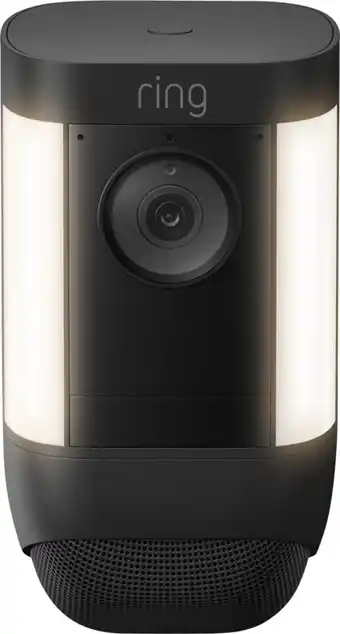MediaMarkt RING Spotlight Cam Pro Battery Zwart aanbieding