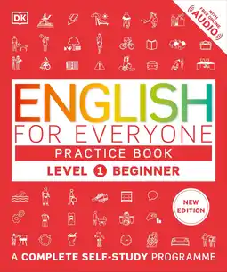 Amazon English for Everyone Practice Book Level 1 Beginner: A Complete Self-Study Programme aanbieding